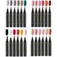 thumbnail image 1 of Non UV Gel Nail Pen Set – 6 Colors per Set, One Step DIY Nails Varnish Pen, 3 in 1 Quick Dry Nail Polish Pens,Colorful Gel Pens for DIY Nail Art, Easy Nail Polish Pen for Women Girls, 1 of 7