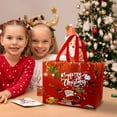 thumbnail image 1 of Non-Woven Christmas Shopping Bag, Color Gift Tote for Holiday Packaging, 1 of 5