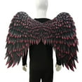 thumbnail image 1 of Non-Woven Fabric Angel Wings Suitable for Men and Women Decorative Festive Party Wings Halloween Cosplay Costumes Accessories, 1 of 5