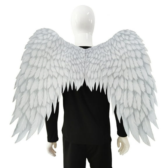Non-Woven Fabric Angel Wings Suitable for Men and Women Decorative Festive Party Wings Halloween Cosplay Costumes Accessories