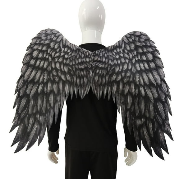 Non-Woven Fabric Angel Wings Suitable for Men and Women Decorative Festive Party Wings Halloween Cosplay Costumes Accessories