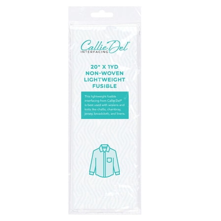 Non-Woven Lightweight Fusible Packaged Interfacing 20in x 1yd