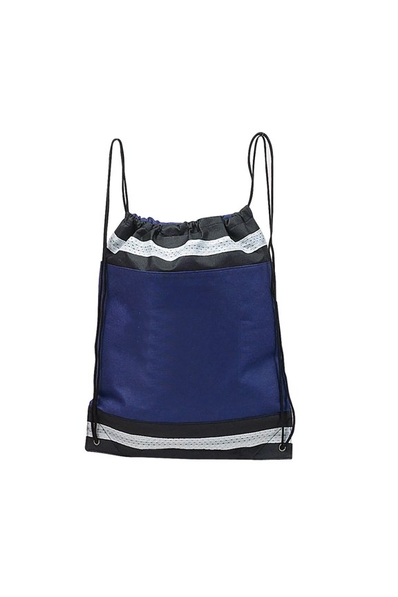 Non-Woven Navy Cinch Drawstring