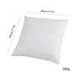 thumbnail image 1 of Non-Woven Square Cushion Insert, PP Cotton Filled Pillow Core with Vacuum Packing, 45x45cm, 300g, Essential Home Decor Accessory for Sofa Bed and Chair, 1 of 7