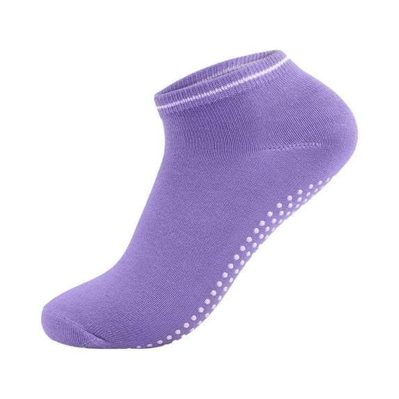 Non- Yoga Socks for Women Breathable Dance Socks with Silica Gel Grips Comfortable Indoor Sports Socks Lightweight Workout Socks