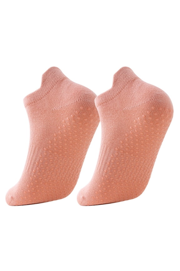 Non Yoga with Silicone Grip for Indoor Fitness Sports and Trampoline Activities Ankle Socks for Running