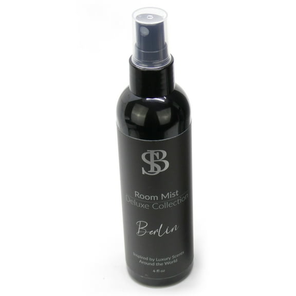 Non-aerosol Deluxe Room Mist Spray - Berlin My Way Fragrance - for Home, Office, Bathroom and Car - 4oz