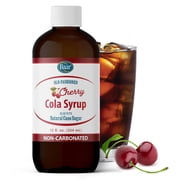 Non-carbonated Cherry Cola Syrup with Pure Cane Sugar No High Fructose Corn Syrup, 12 Oz.