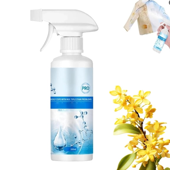 Non-ionic Laundry Stain Removal Emulsifier, Powerful Grease & Oil Remover, Safe on Fabrics, Quickly Cleans Clothes & Shoes for Home Laundry