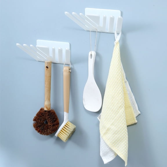 Non marking and non punching kitchen hook storage rack,Kitchen utensil arrangement,Storage rack,Carbon steel