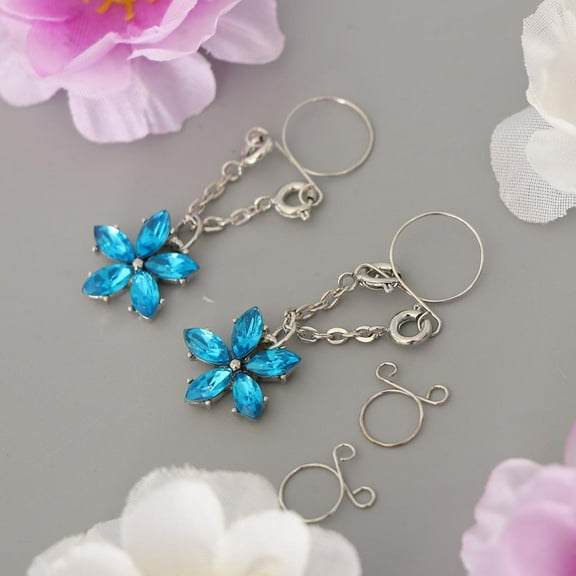 Non pierced Clip On  Adjustable  Fake Piercing Jewelry