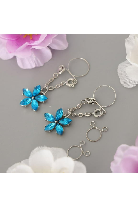 Non pierced Clip On Adjustable Fake Piercing Jewelry