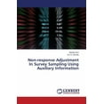 thumbnail image 1 of Non-response Adjustment In Survey Sampling Using Auxiliary Information (Paperback), 1 of 1