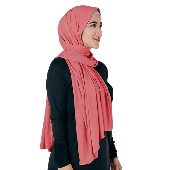 Non-see-through Premium Jersey Maxi Hijab Head Scarf Wrap for Muslim Women