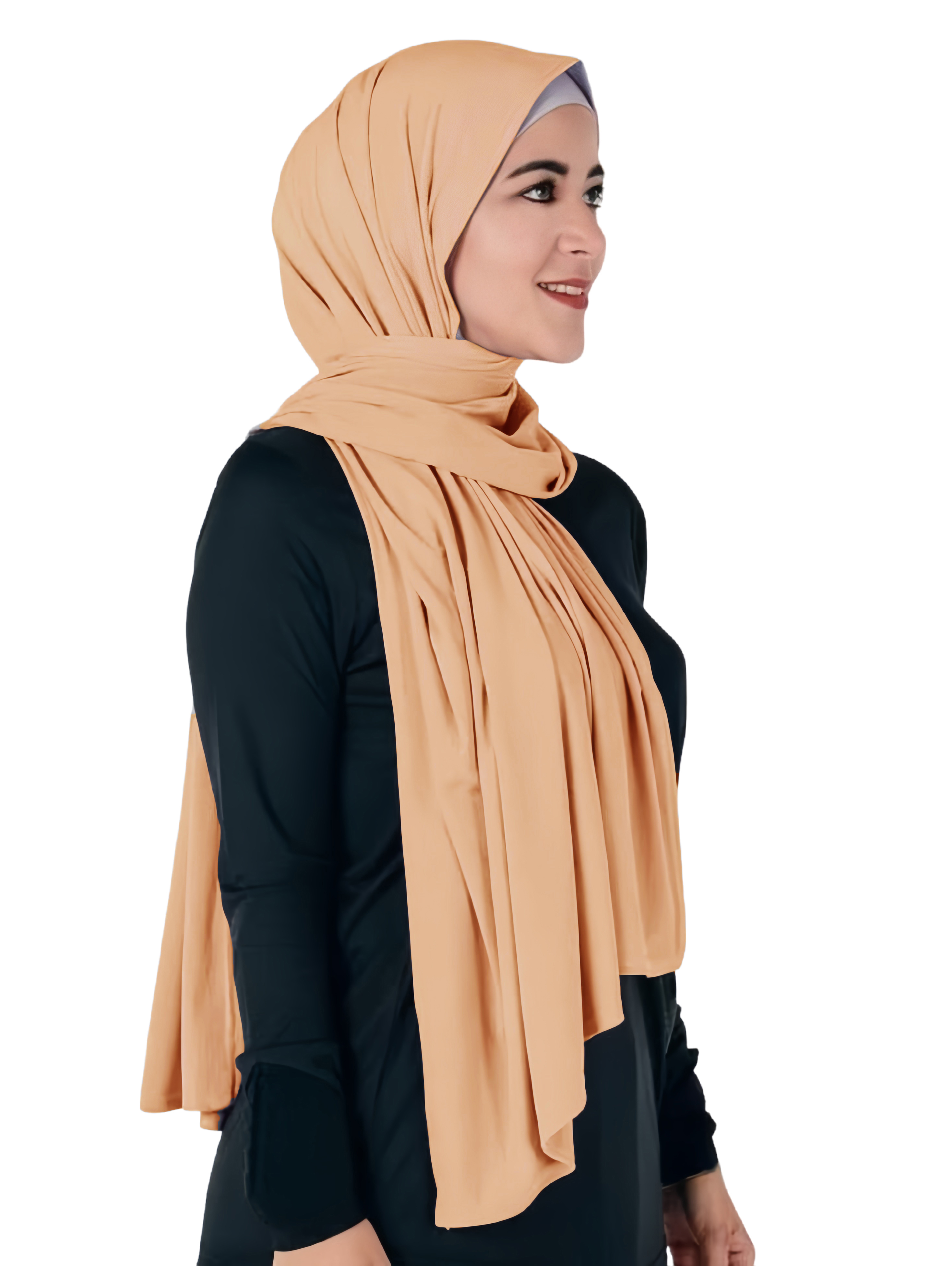 Long Head Wraps for Women Polyester Large Stretch Hijabs Scarves Amazon.com : ZRQ 5 Pieces Solid Color Multicolor Combination  main image 2