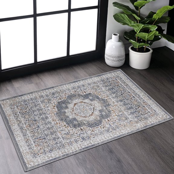 Non-shedding area rug with multiple sizes | Suitable for different home scenes, easy to clean