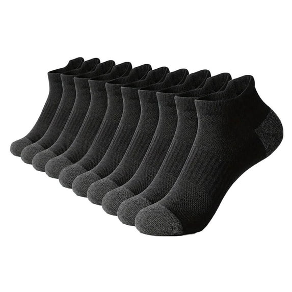 Non-slip Ankle Socks Men Business Cotton Low Cut Boat Invisible Short Socks Breathable Ankle Length Sock for Sports Everyday