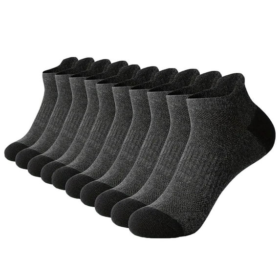 Non-slip Ankle Socks Men Business Cotton Low Cut Boat Invisible Short Socks Breathable Ankle Length Sock for Sports Everyday