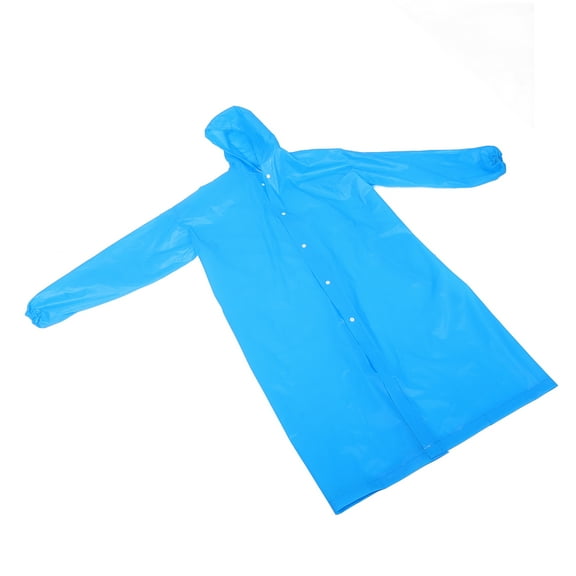 Homoyoyo Reusable Sky Blue Mens Rain Suit Waterproof Heavy Duty Raincoat
