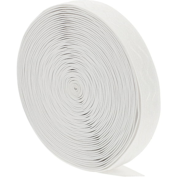 Non-slip Elastic Band Silicone Gripper Tape for Clothing Polyester Knit Bands Multifunction White