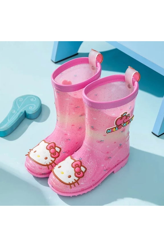 Non-slip Kindergarten Sanrio Four Seasons Rain Shoes kuromi Rain Boots