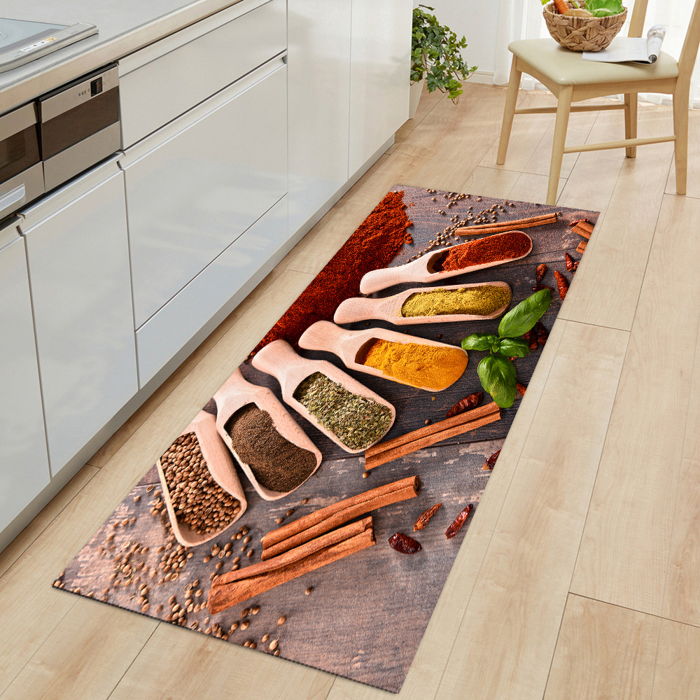 Nonslip Kitchen Mat Crystal Super Absorbent Floor Mats Kitchen Long