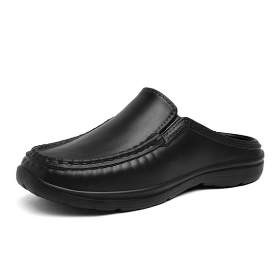 Non-slip Kitchen Shoes Chef Shoes Men's Anti-Slip & Oil-Resistant Kitchen Shoes, Lightweight EVA Work Clogs, Non-Slip for Restaurants, Cooking & Professional Use Plus Size