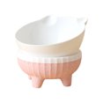 thumbnail image 1 of Non-slip Pet Water Bowl - Smooth Edge Solid - Large Capacity Convenient Feeding - Leak-proof Cat Food Bowl, 1 of 8