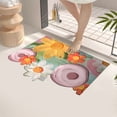 thumbnail image 1 of Non slip Quick Dry Bathroom Mat - Super Absorbent Low Profile Easy to Clean Polyester Mat 24x16 Inch, Anti Slip Rubber Bottom for Bathroom Kitchen Entryway, Multi Color, 1 of 6