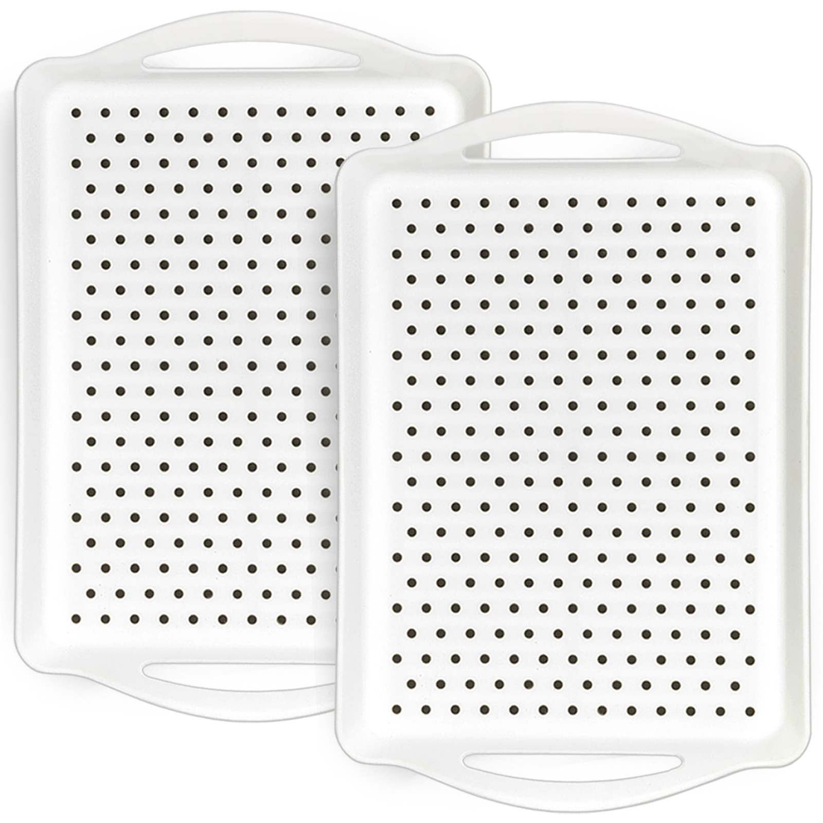 Extra Deep Lap Tray Large Food Meal Serving Tray with Easy Grip