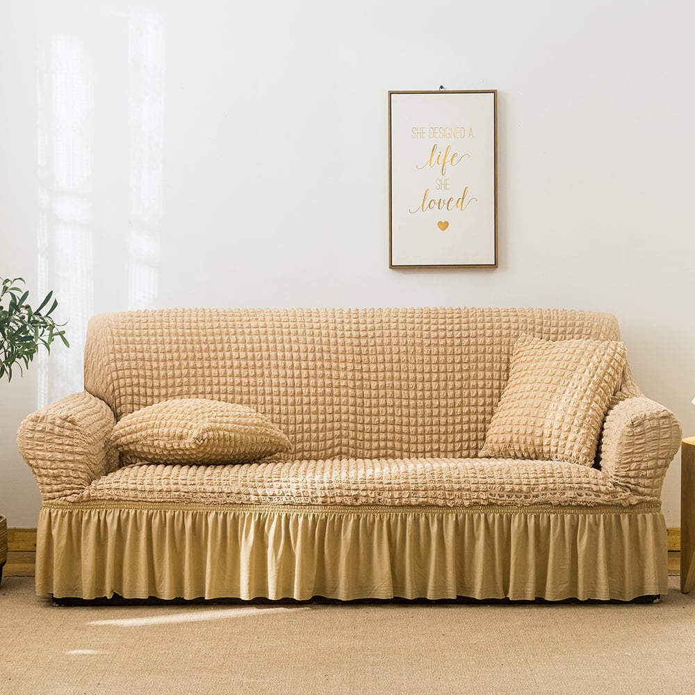 Non-slip Sofa Cover, Reusable Dust-Proof Protector for 1-4 Seater Couches, Indoor & Outdoor Use Weather Resistant Cushions