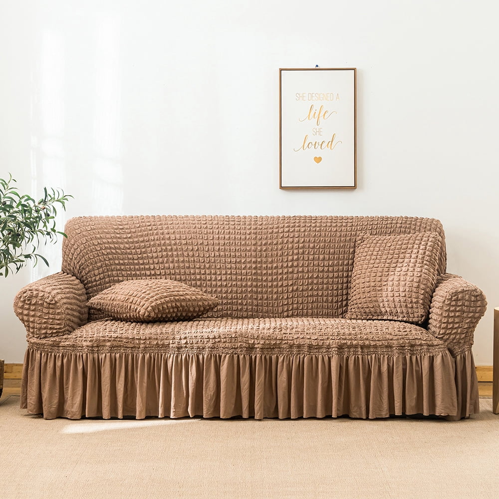 Non-slip Sofa Cover, Reusable Dust-Proof Protector for 1-4 Seater Couches, Indoor & Outdoor Use Weather Resistant Cushions