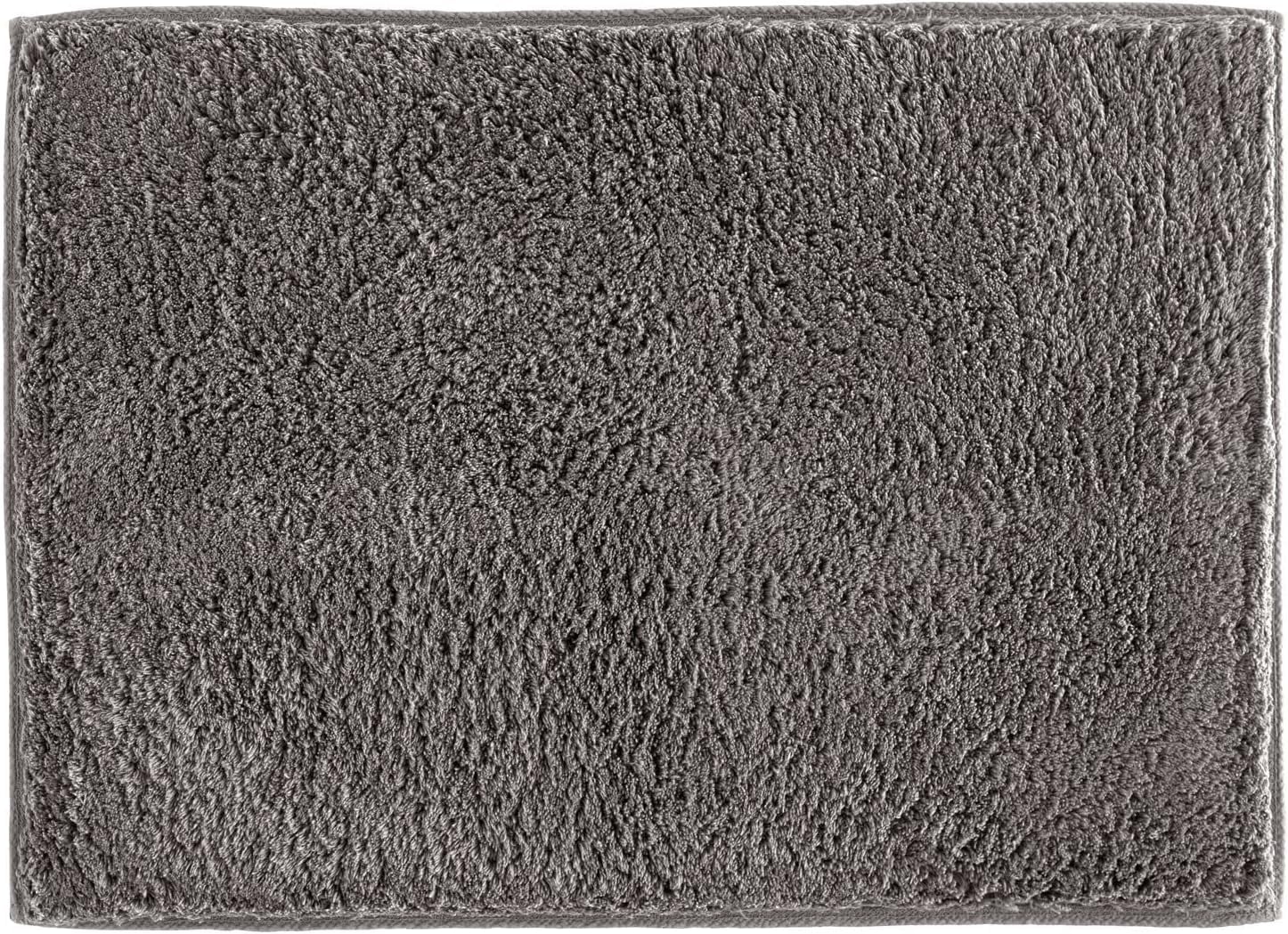 Nonslip cotton bathroom rug, super soft absorbent washable bathroom