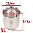 Non stick 304 stainless steel inner pot for rice cooker Replacement