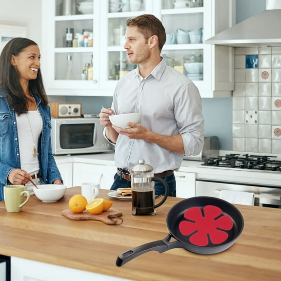 Non-stick Pan Protectors Heat Resistant Kitchen Cookware Separator Pads for Stacking and Storage Protection 12 Pack Household Cooking Accessories