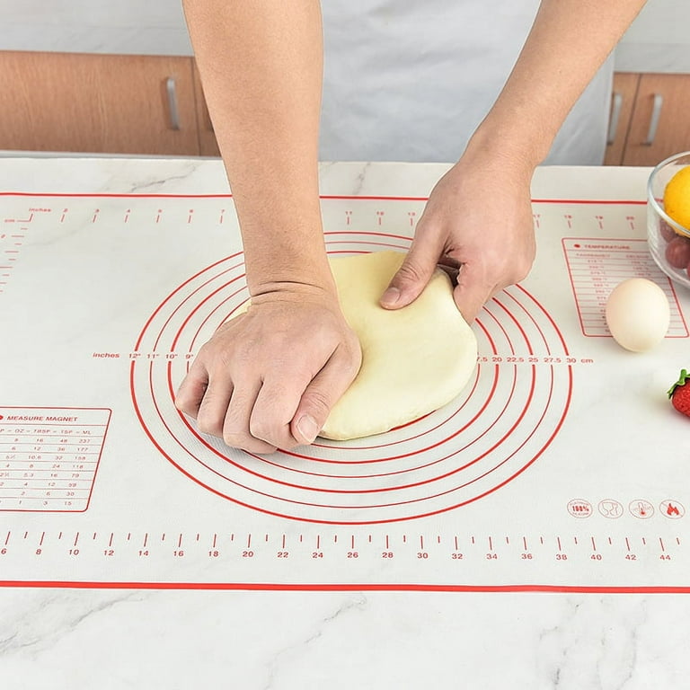 Large Size Silicone Kneading Pad Non-Stick Surface Rolling Dough
