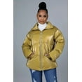 thumbnail image 1 of Non-stretch Bomber Jacket Yellow S/M, 1 of 5