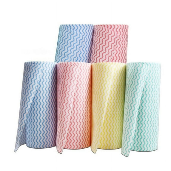Non-woven Kitchen Cleaning Cloth Disposable Rags Dish Cloth Bathroom Washing Cloth 50 Pcs;Kitchen Cleaning Cloth Disposable Rags Cloth Bathroom Washing Cloth 50 Pcs