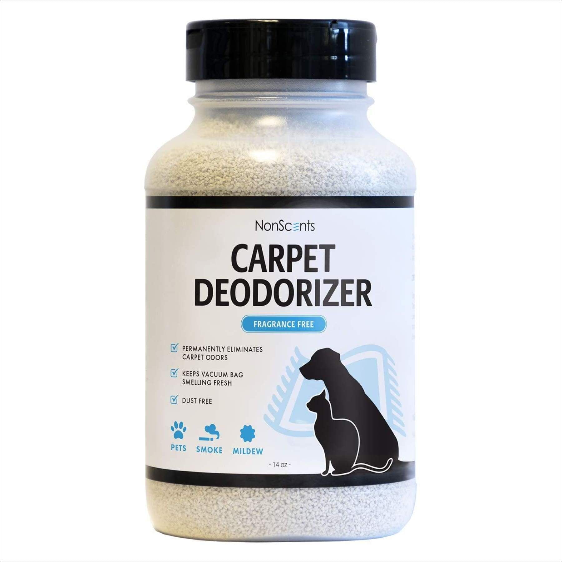 Nonscents Carpet Odor Eliminator Pet And Dog Deodorizer Outperforms Baking Soda Com