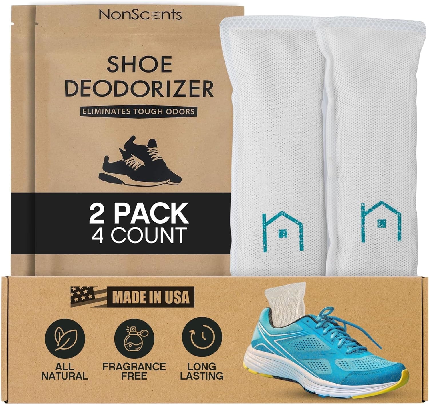 NonScents Shoe Deodorizer Pack Count, Odor Kenya Ubuy