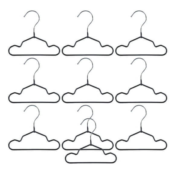 NonSlip Apparel Hanger for Organizing Small Pet Dog Cat Pet Toddler Outfits 15CM Pet Clothing Hanger With PVC Coating