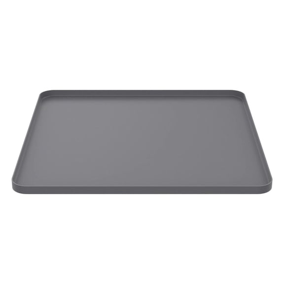 NonSlip Silicone Floor Protector Mat for Bedside Commode Chair Bathroom Safety with Drainage Design Elderly Use