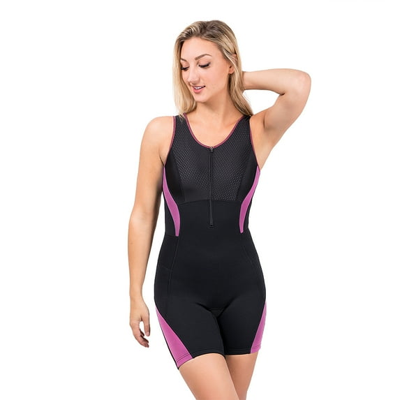 NonZero Gravity Women's Sauna Suit | Full Body Hot Thermo Vest For Weight Loss And Burning Fat (Purple, Large)