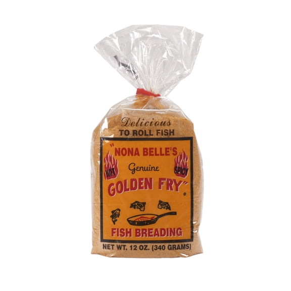 Nona Belle's Genuine Golden Fry - 12 oz - Hot/Spicy (Louisiana Style Cajun)