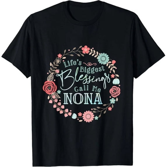Nona T-Shirt Grandmothers T Shirt Cute Grandma T-Shirt Unisex S-5XL Hot Trending Shirt, Vintage Birthday Gift