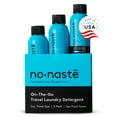 thumbnail image 1 of Nonaste On-the-Go Zen Fresh Scent Travel Laundry Detergent Travel Size 3 - 3 oz Packs, 1 of 9