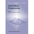 thumbnail image 1 of Nonconvex Optimization and Its Applicati Semi-Infinite Programming, Book 25, (Paperback), 1 of 1