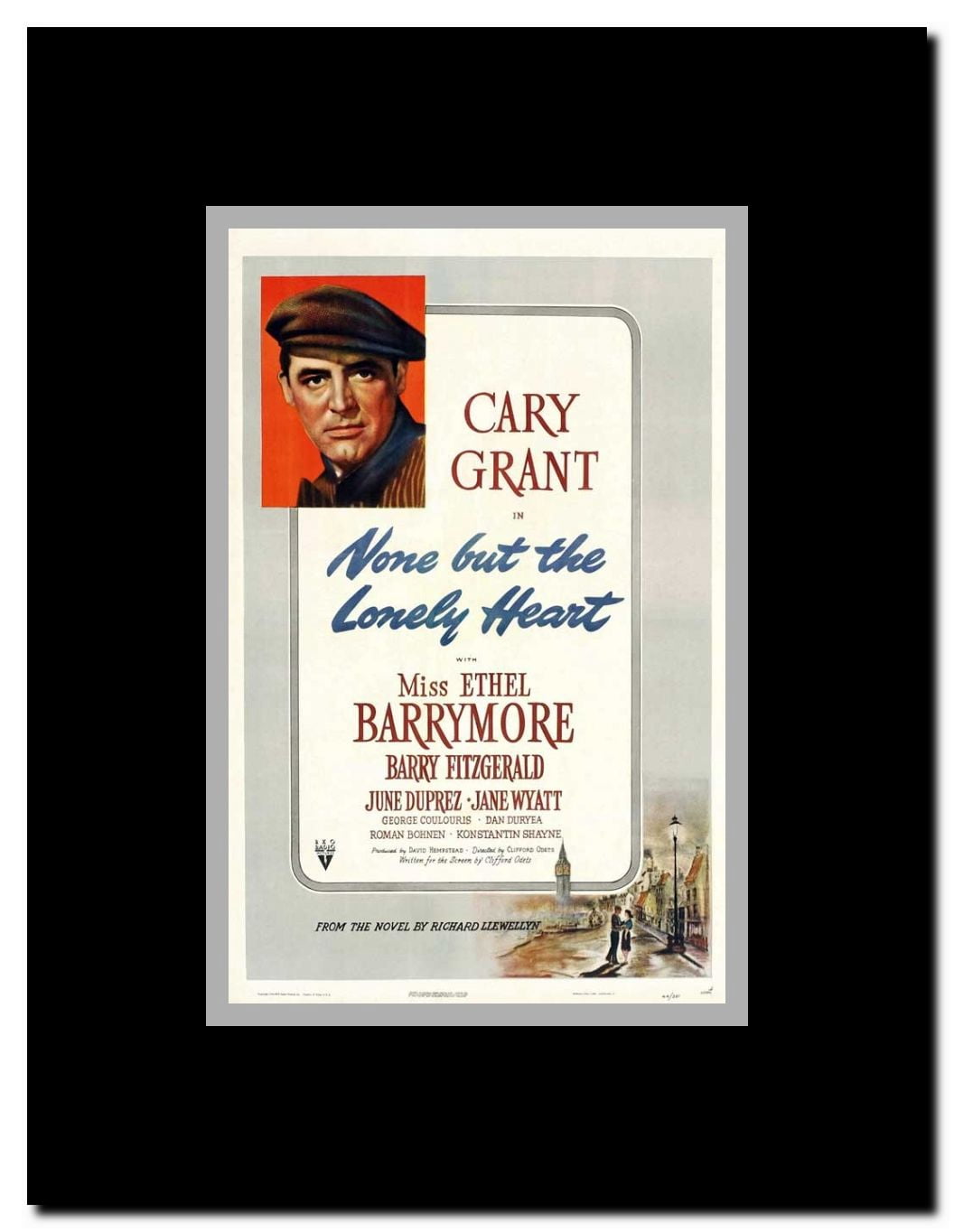 None But the Lonely Heart Framed Movie Poster