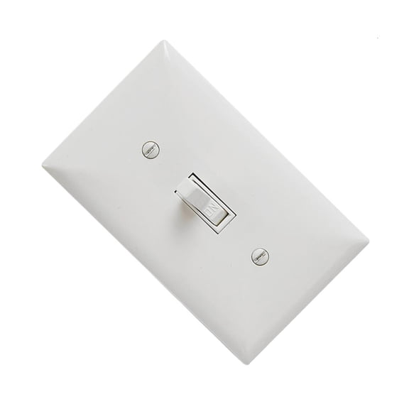 None Flicker Dimming Wall Switches With Panel Single Poles Toggle Switches Light Controller for Stairs Hallways Easy to