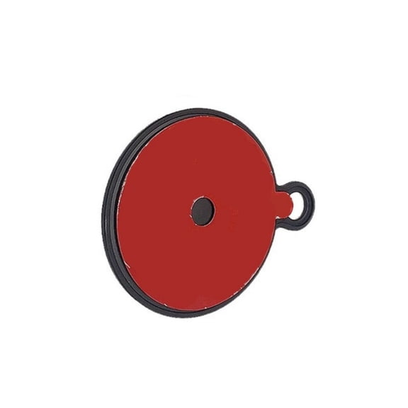 None Residues Adhesive Car Dashboard Mount Disc 75mm/95mm Red Round Design For Phone Holder And Navigation Systems Bases